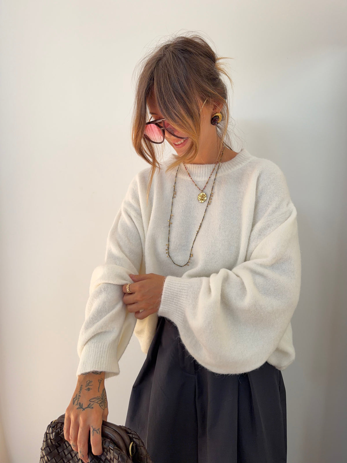 Pull Faro - blanc
