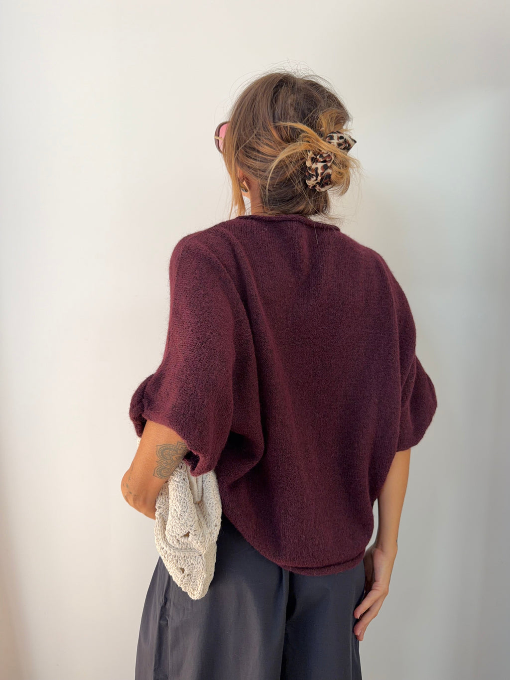 Pull Paris - prune (pré commande)