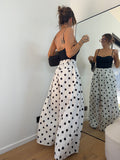 Pantalon à gros pois