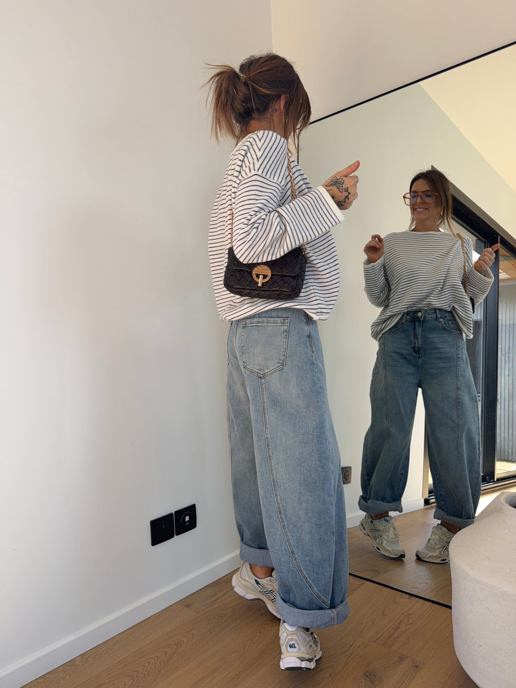 Jeans à coutures - Alma