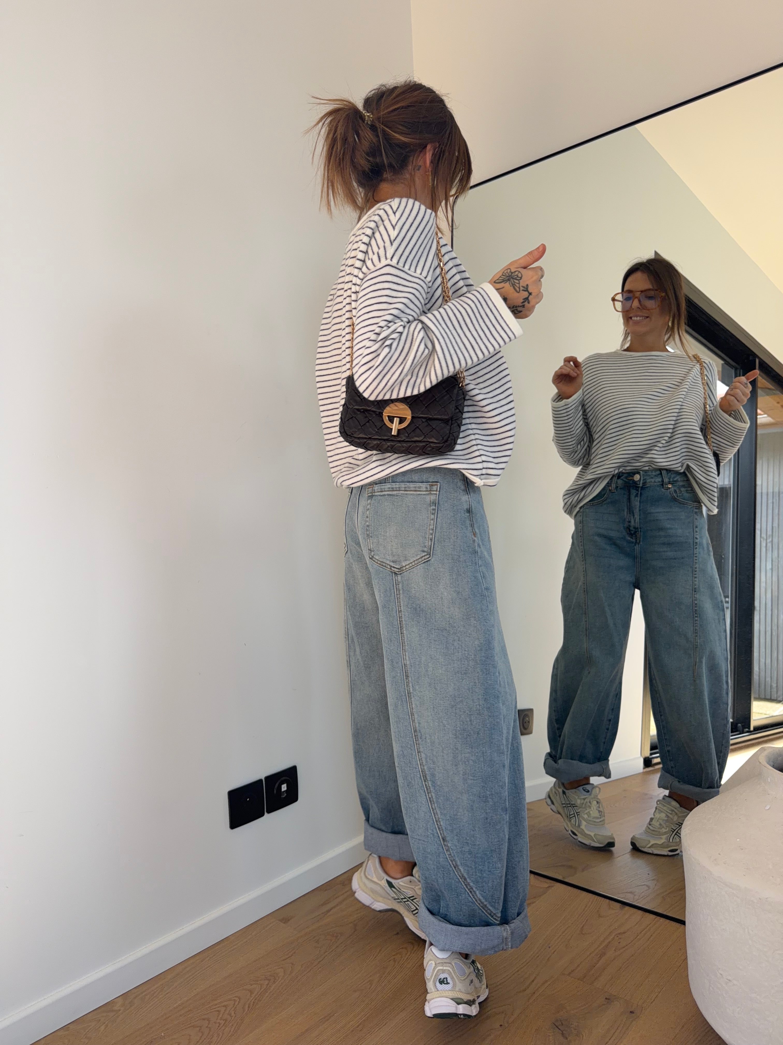 Jeans à coutures - Alma