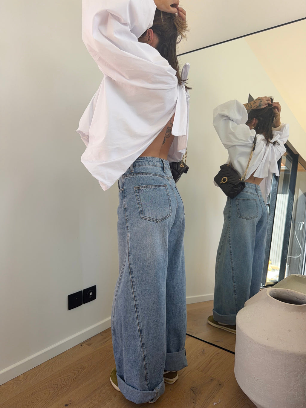 Jeans à coutures en V - Jude