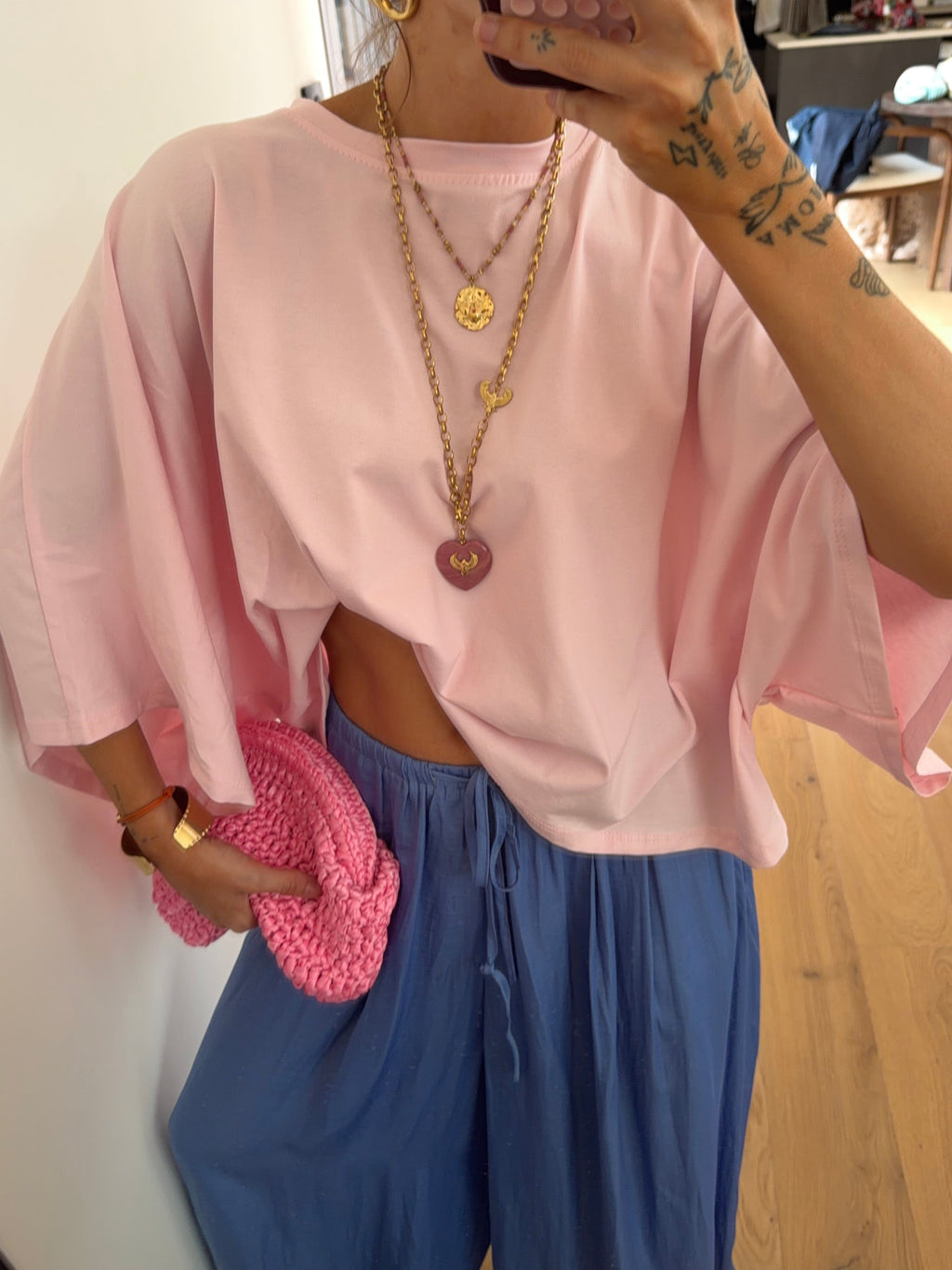 T-shirt parfait - rose