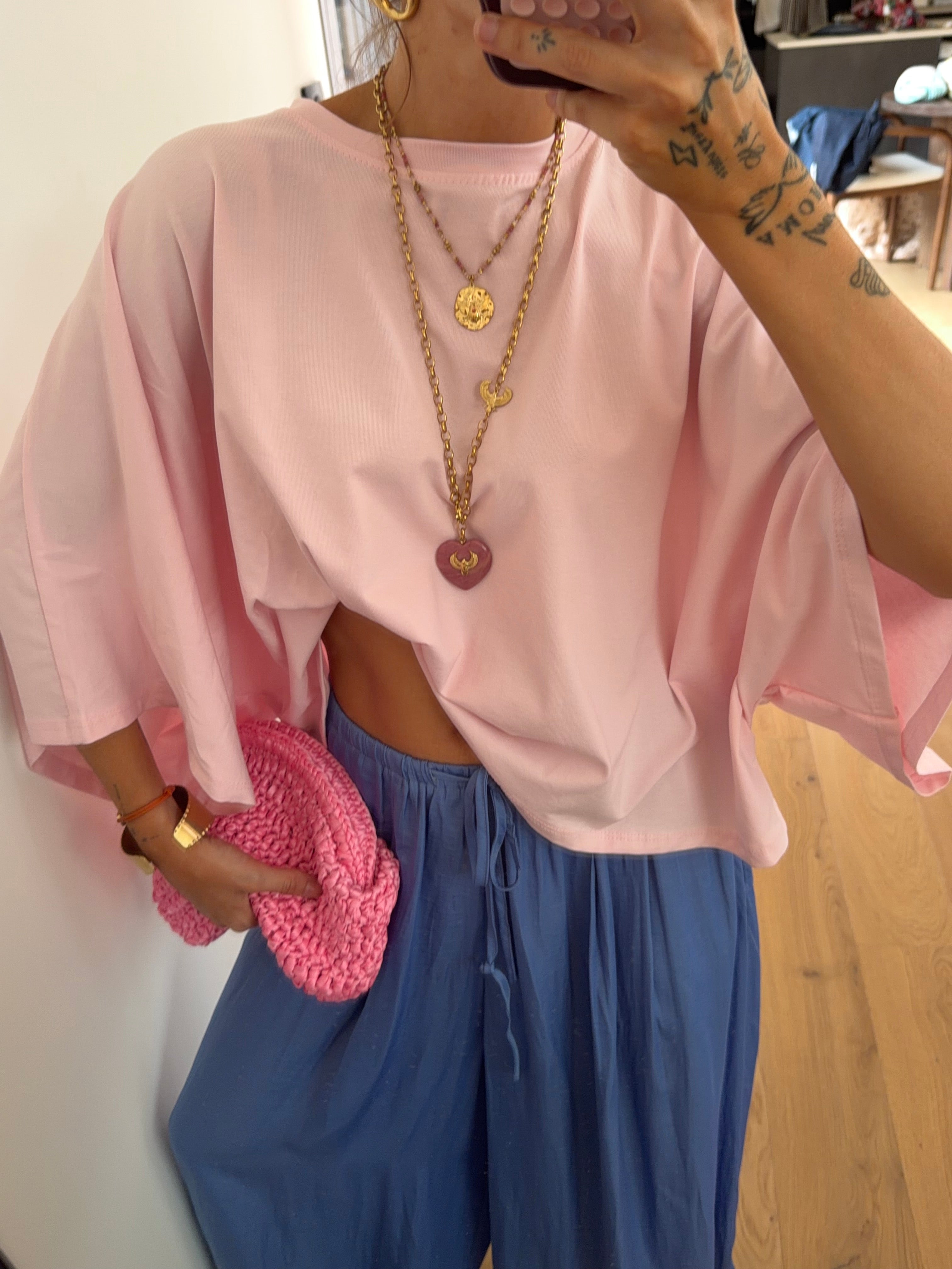 T-shirt parfait - rose