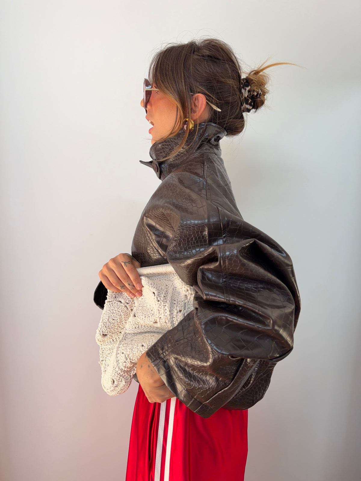 Veste Athènes - croco