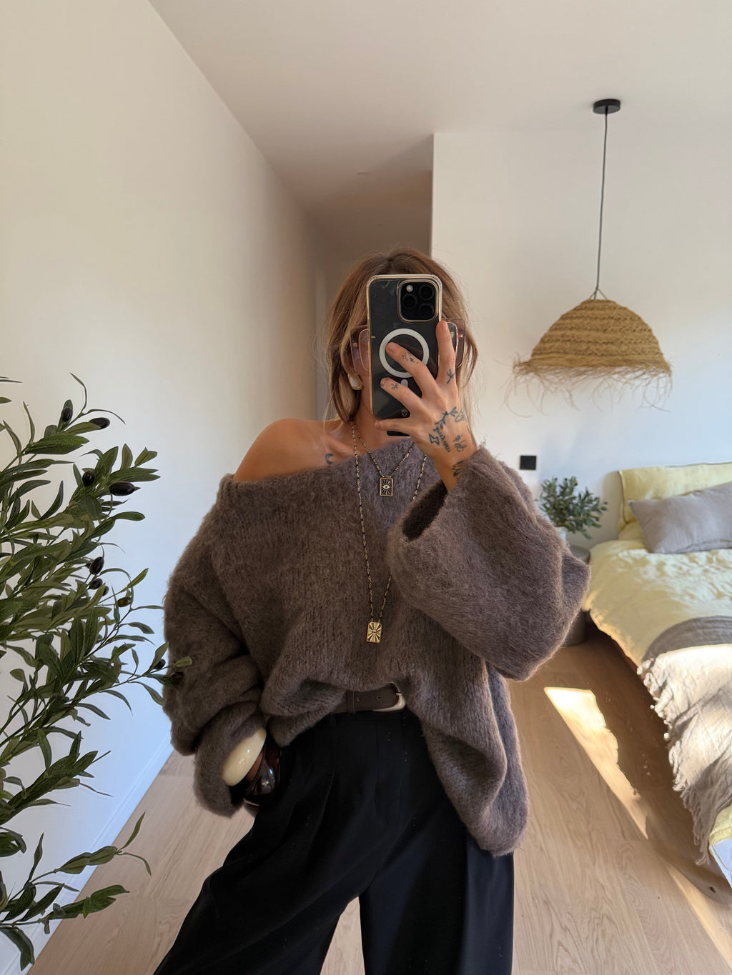 Pull Marlon - taupe