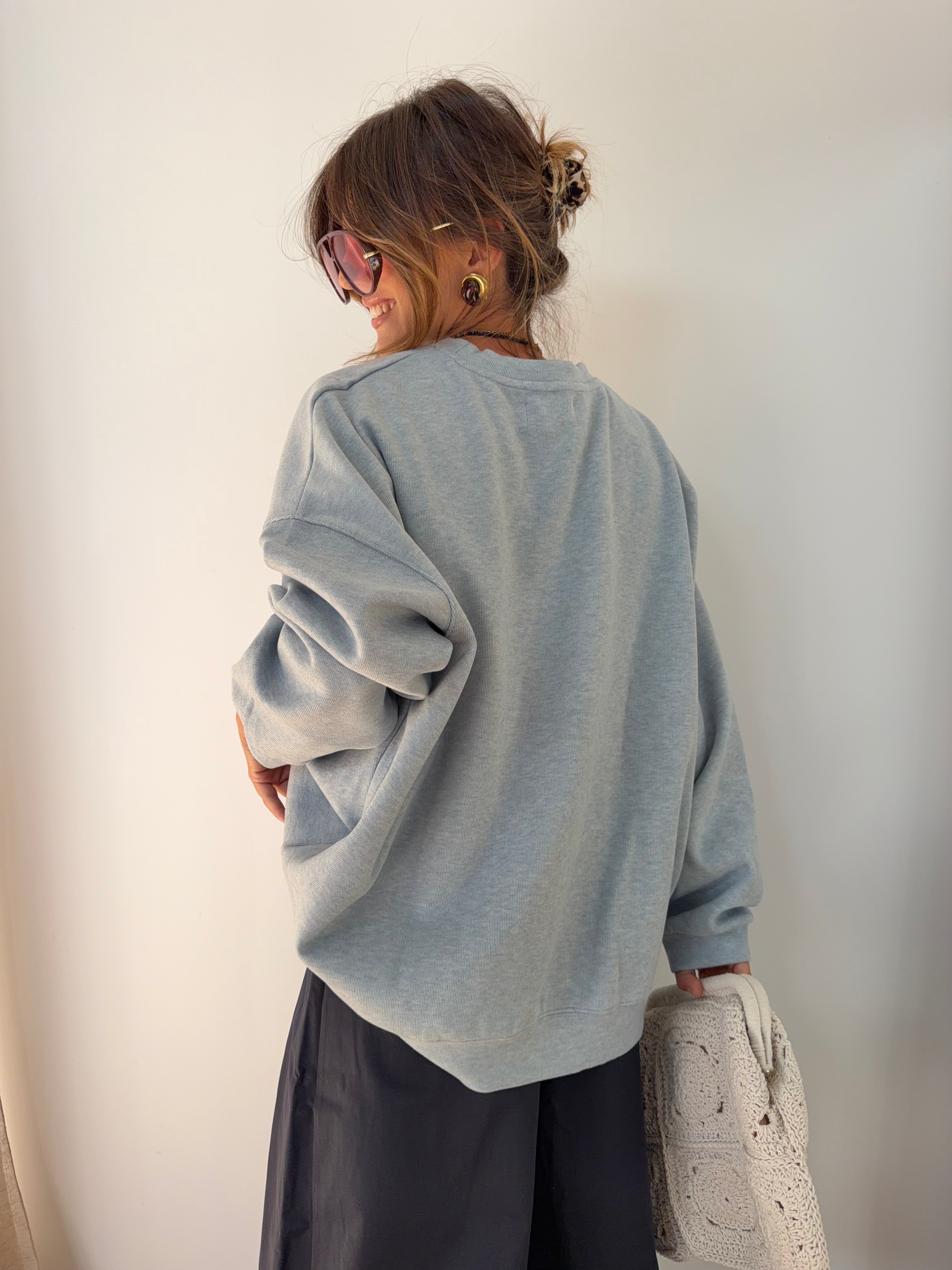 Sweat Marlon - bleu ciel