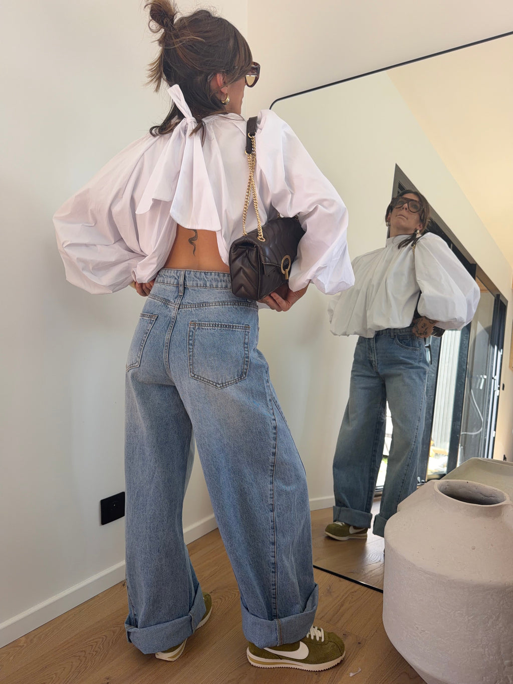 Jeans à coutures en V - Jude