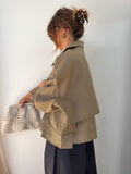 Trench Milan - kaki clair