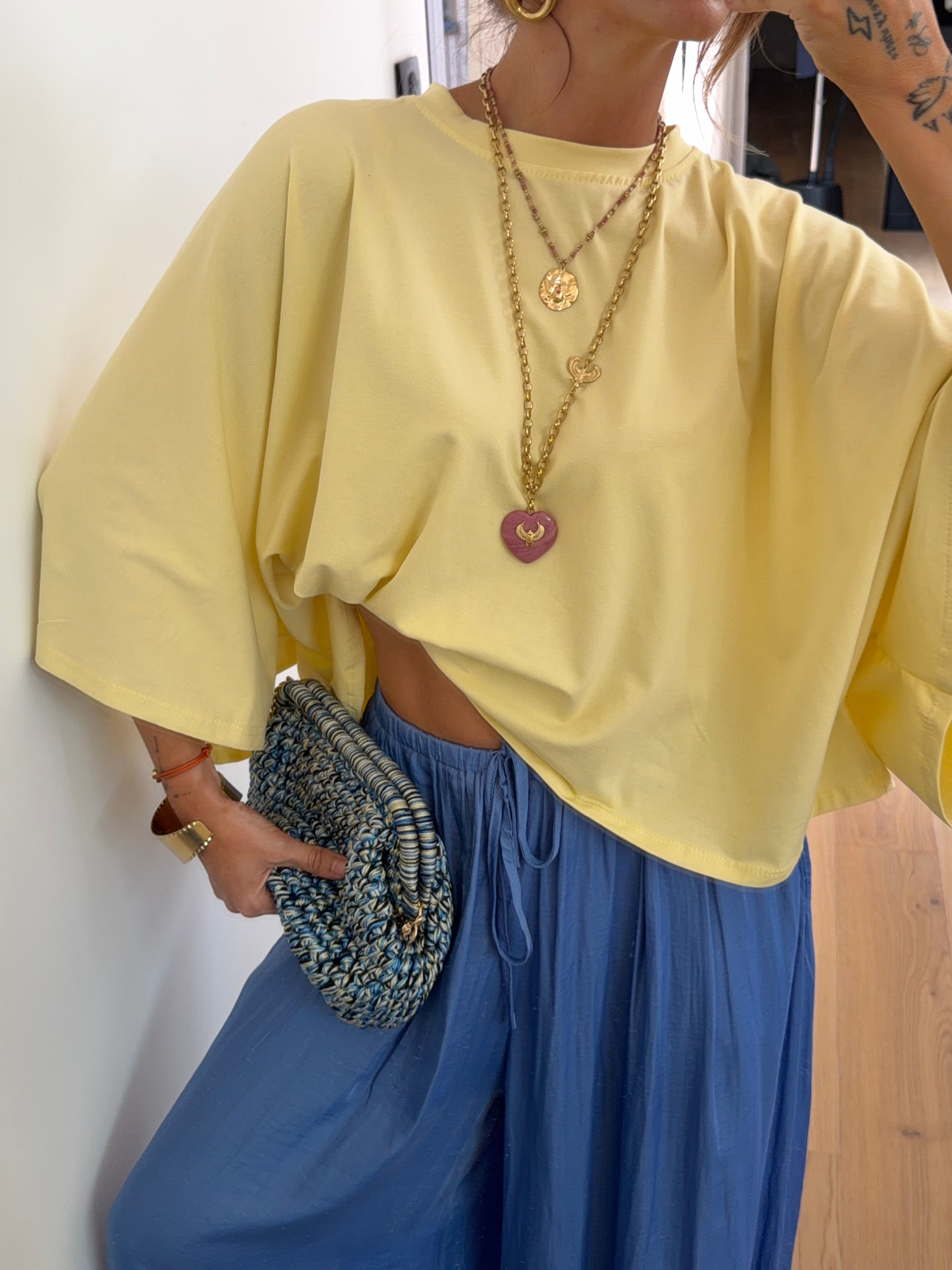 T-shirt parfait - jaune