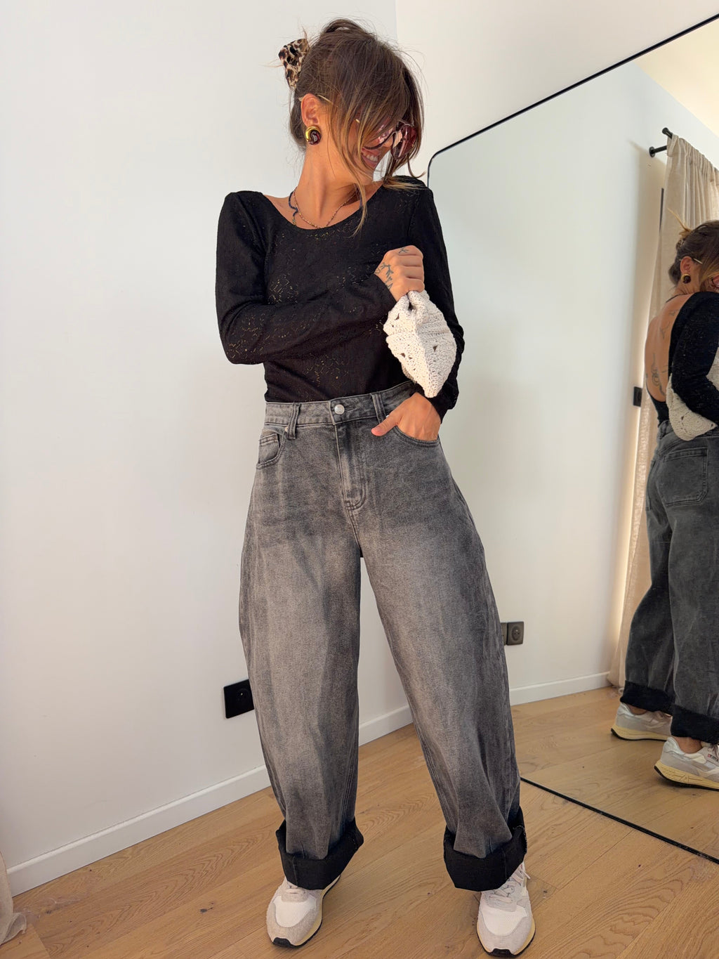 Jeans Monica - gris