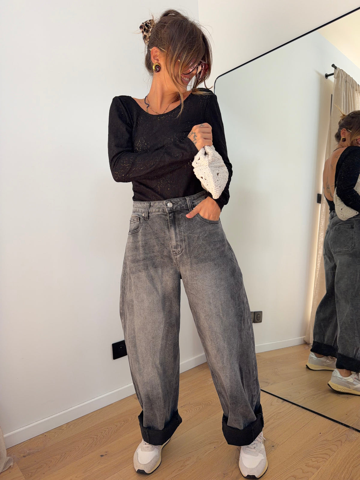 Jeans Monica - gris