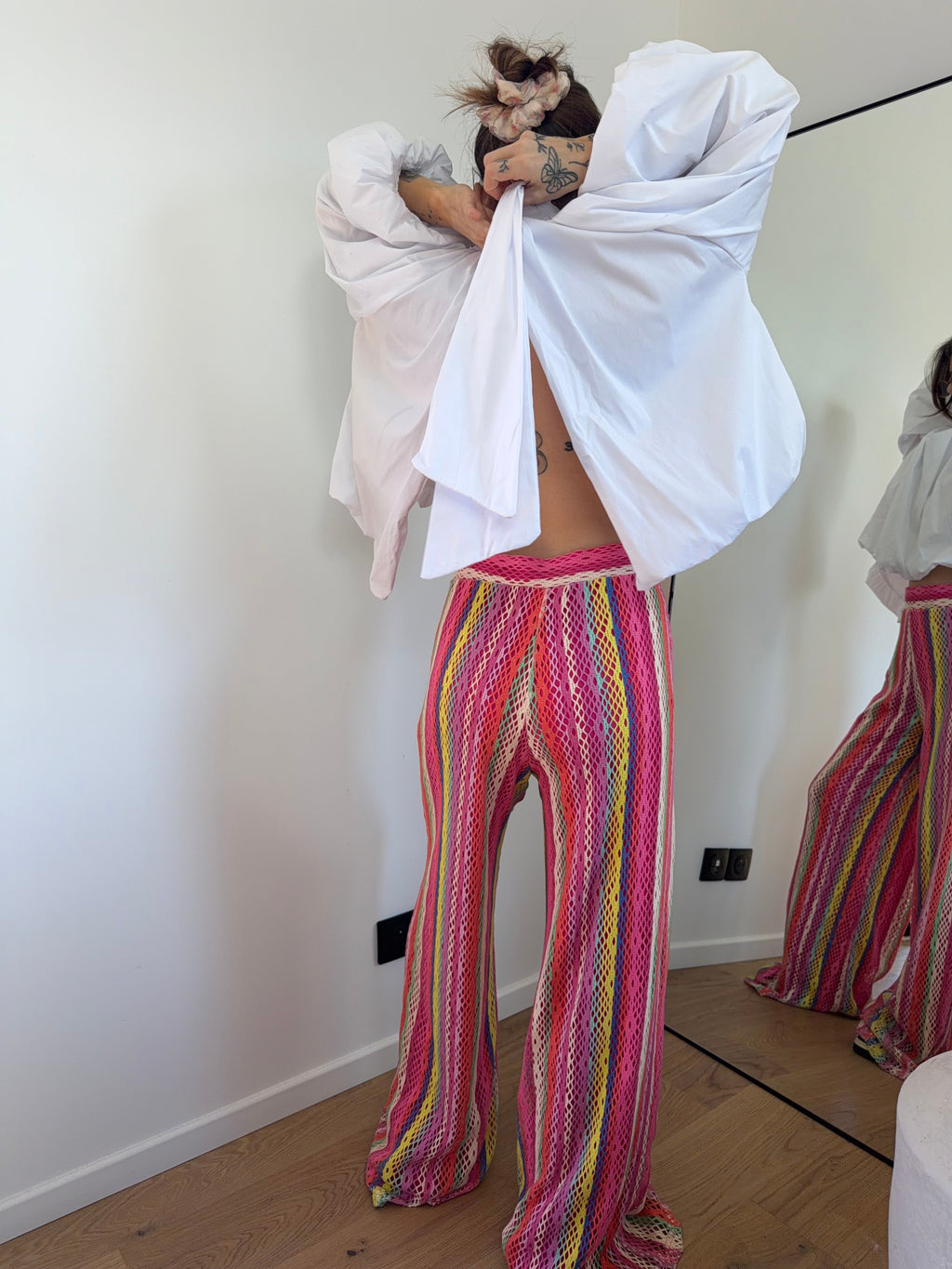 Pantalon crochet - color 🇫🇷