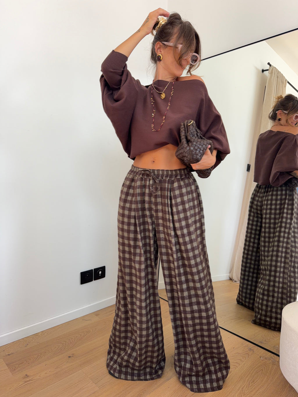 Pantalon Hazel - choco