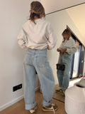 Jeans baggy Paoly - bleu clair