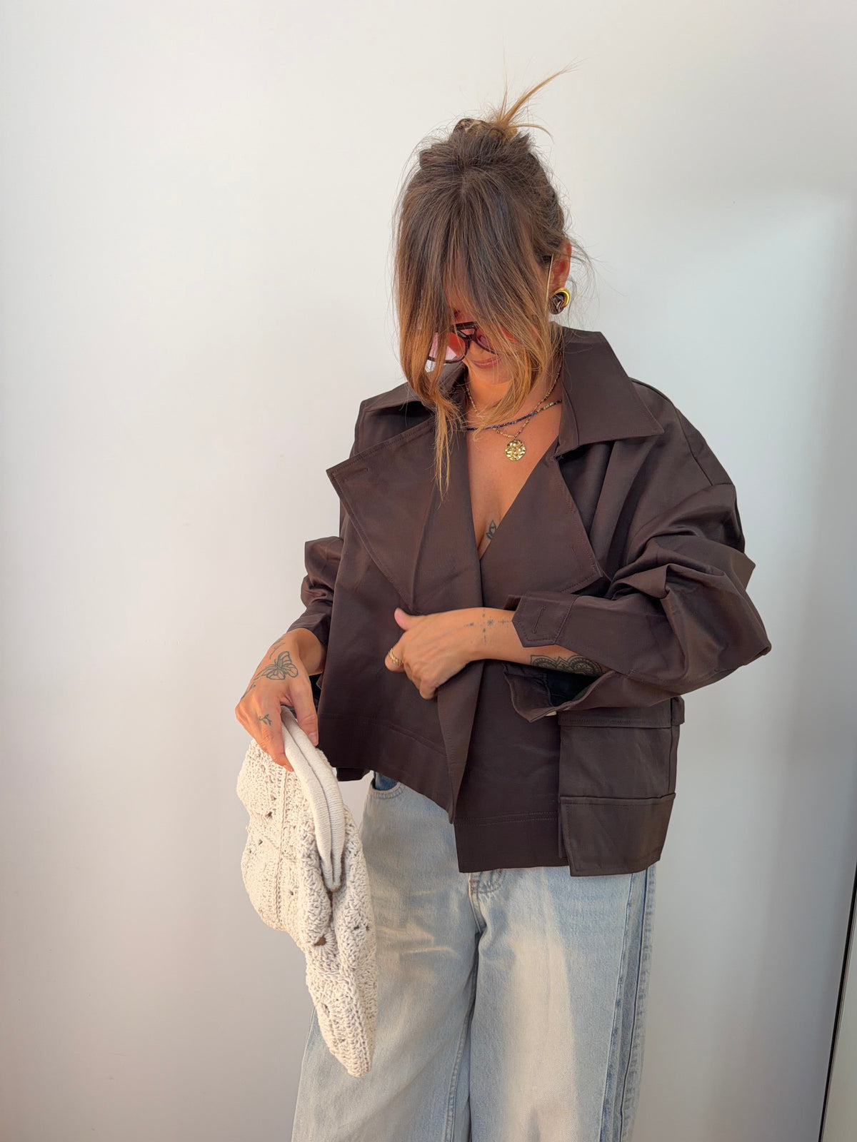 Trench Milan - chocolat