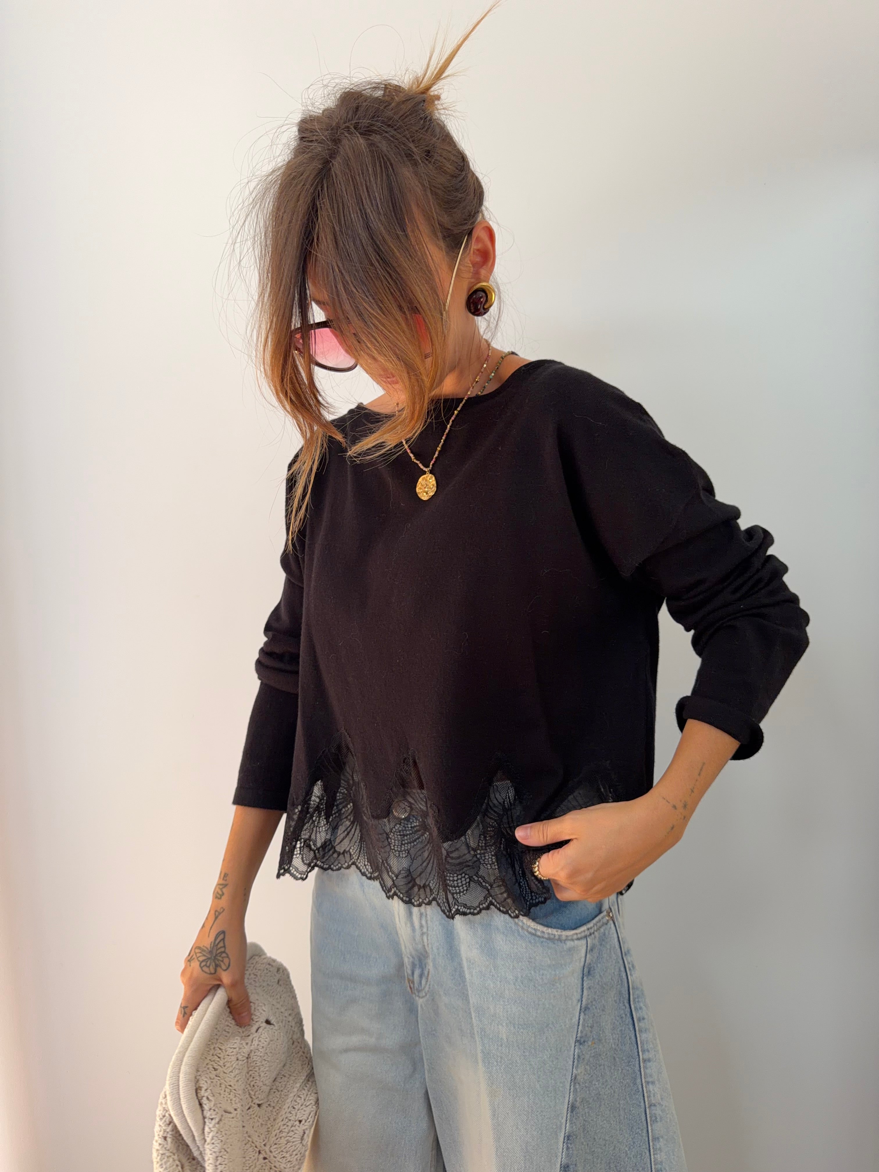 Pull Doha - noir