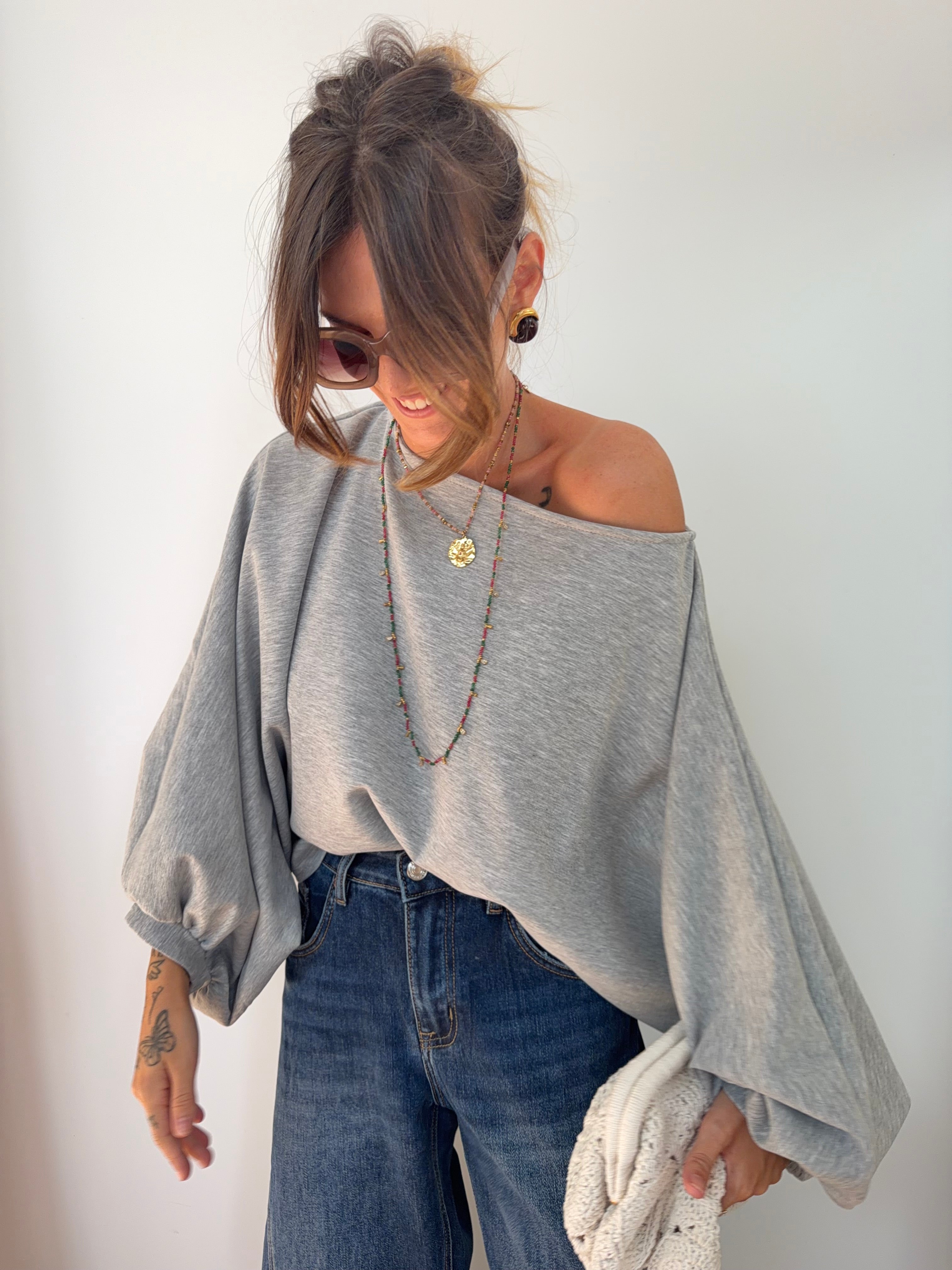 Sweat Ibiza - gris