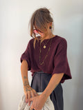 Pull Paris - prune (pré commande)