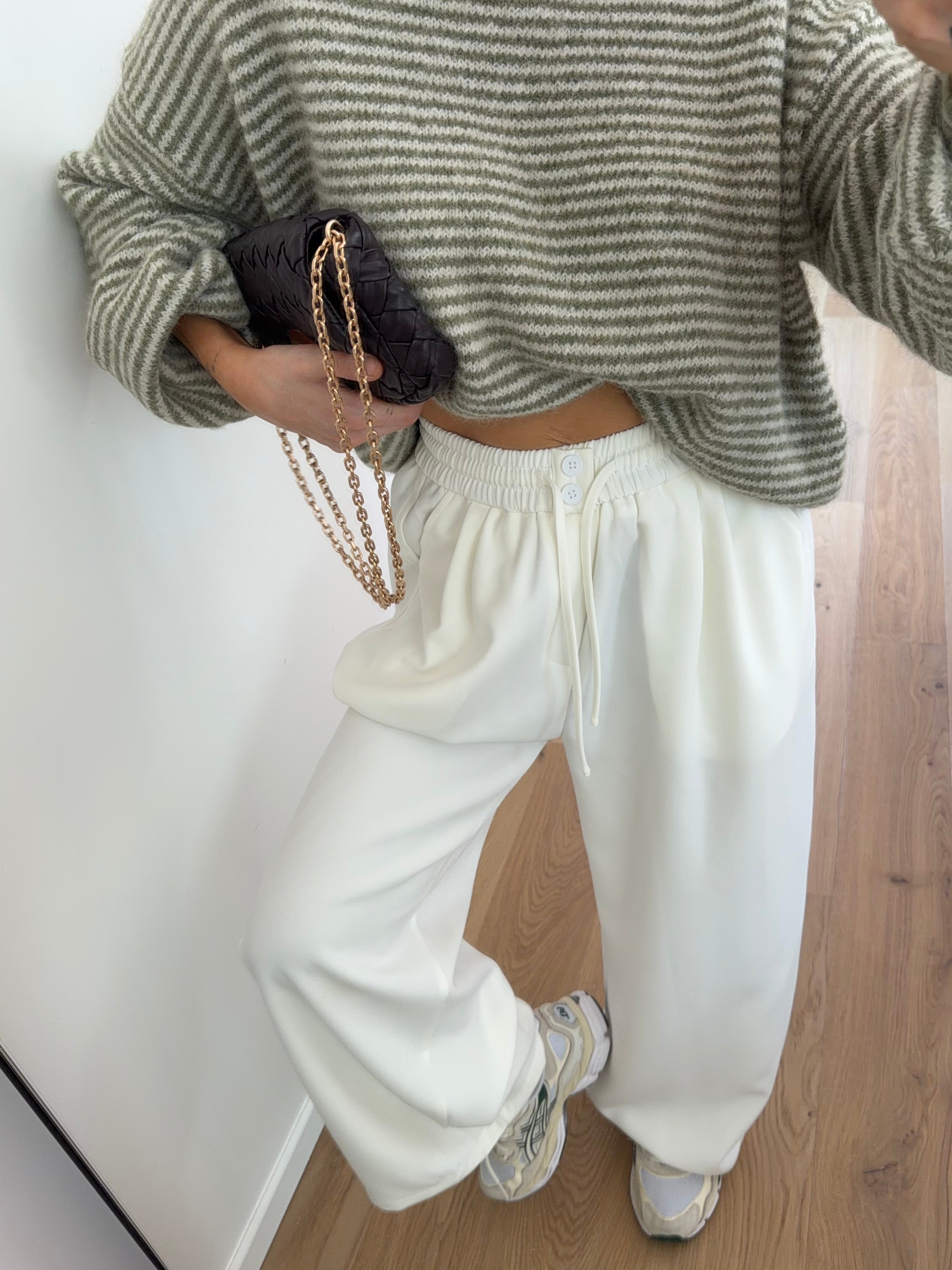 Pantalon souple - écru