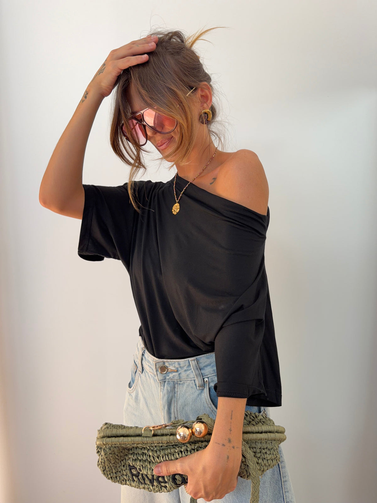 T-shirt Calvi - noir