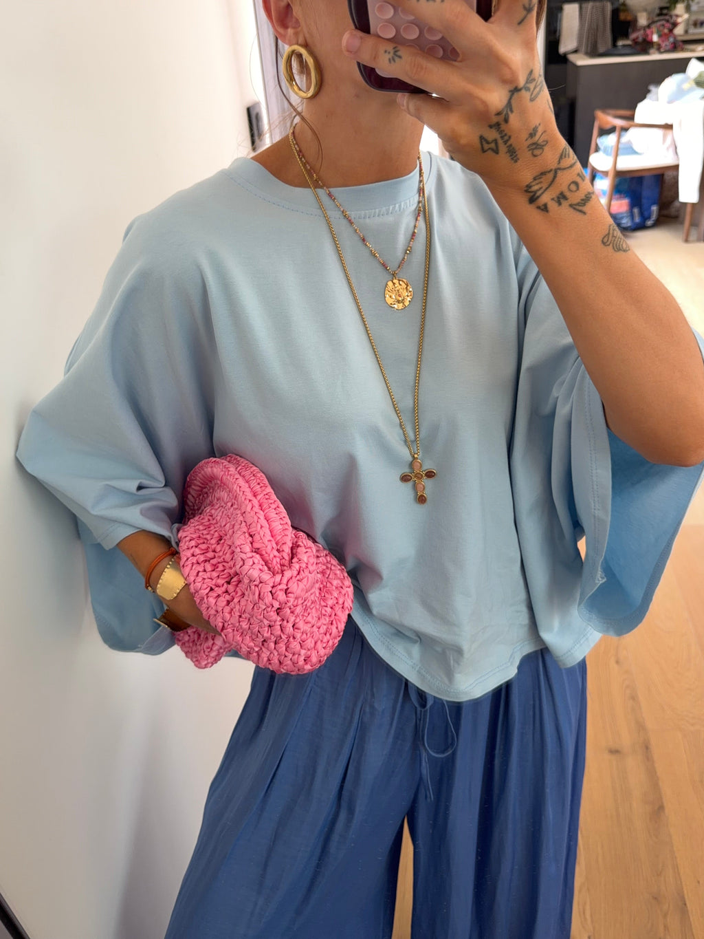 T-shirt parfait - bleu ciel