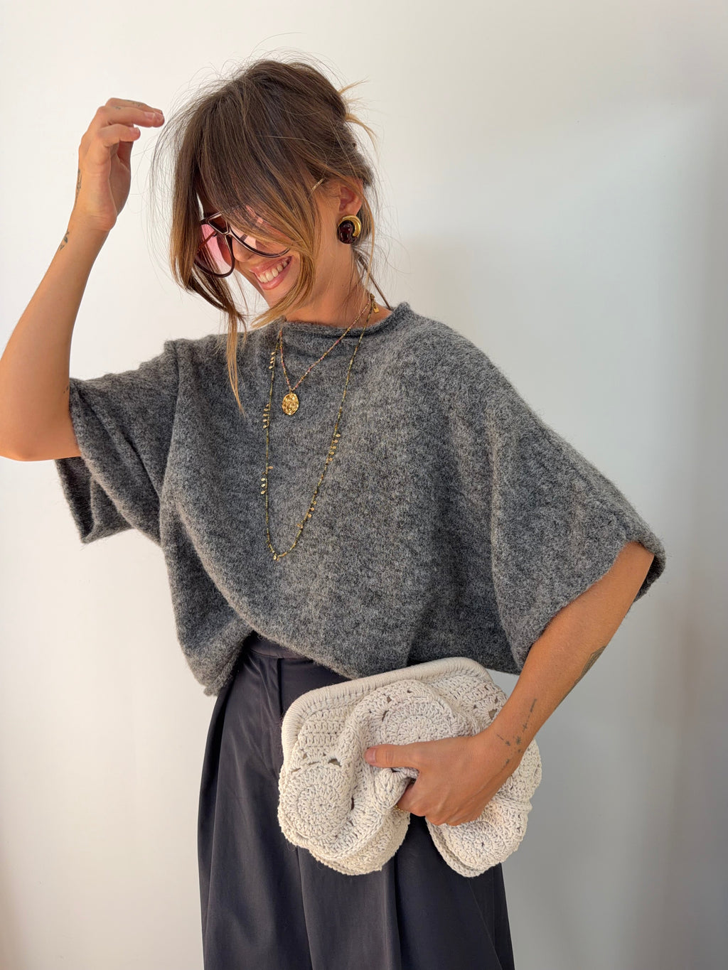 Pull Paris - gris foncé (pré commande)