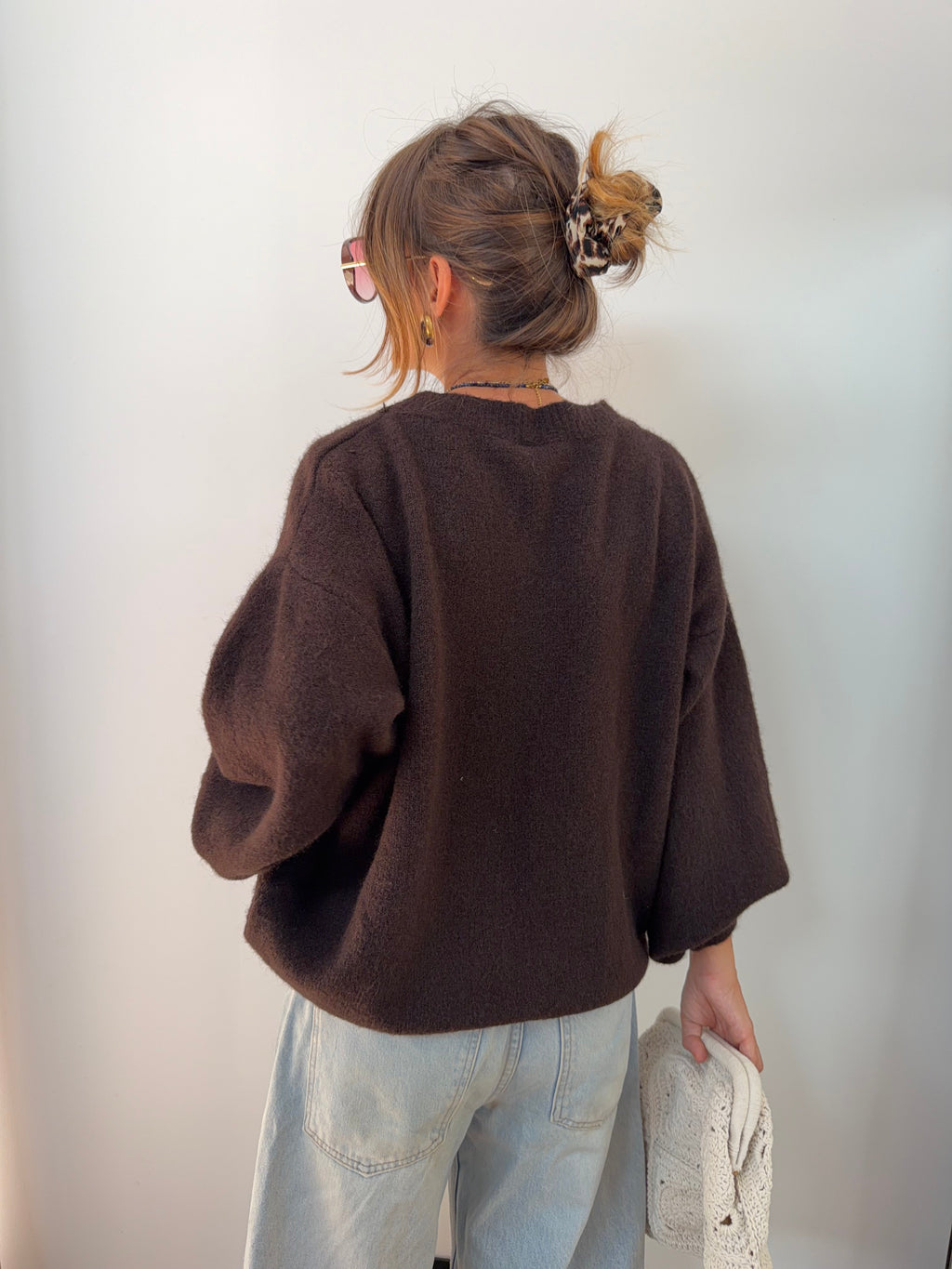Pull Faro - chocolat