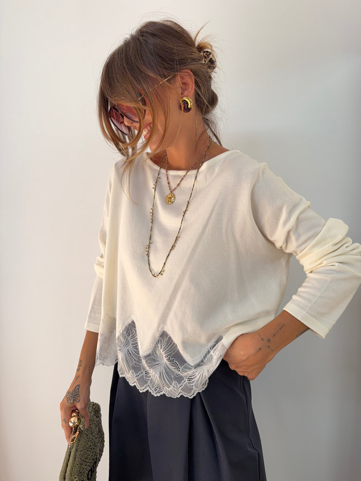 Pull Doha - beige