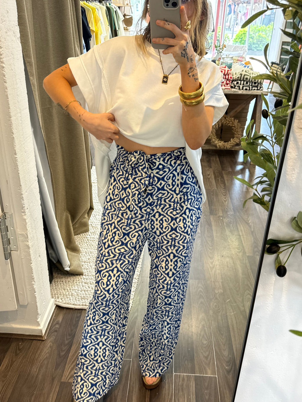 Pantalon fluide - terra