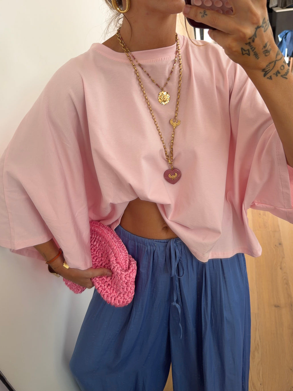 T-shirt parfait - rose