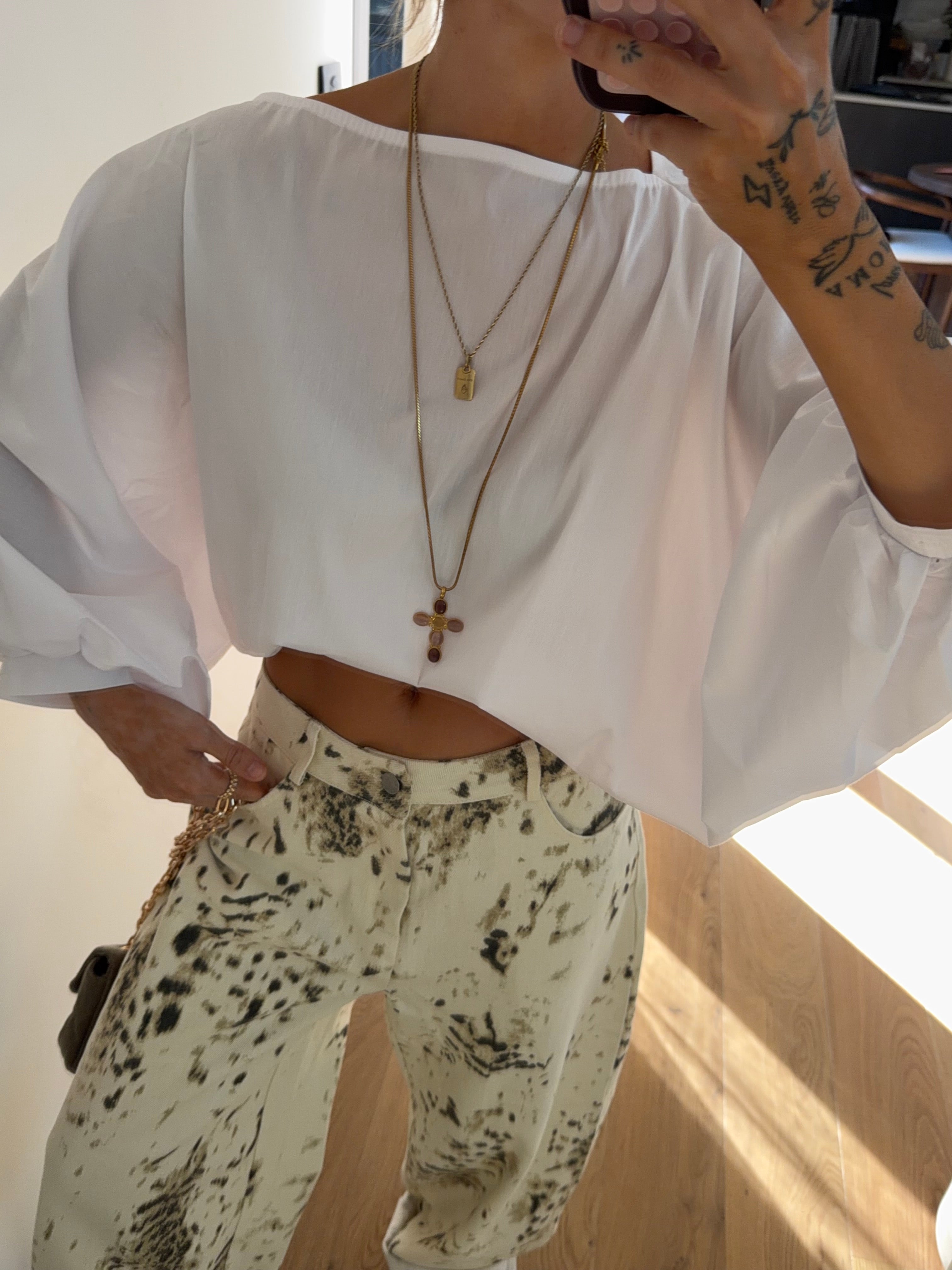 Blouse Elia - blanche